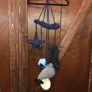 Baby boy underwater mobile